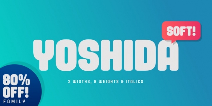 Yoshida Soft font preview