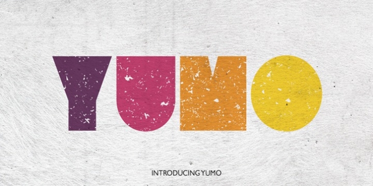 Yumo font preview