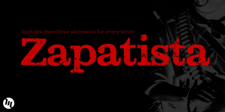 Zapatista font preview