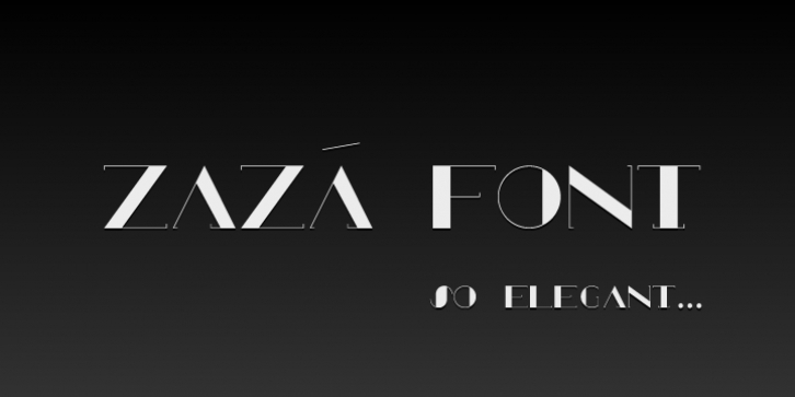 Zaza font preview