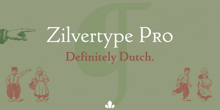 Zilvertype Pro font preview